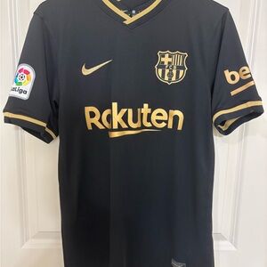 Nike Barcelona 2020/21 Away Soccer Jersey Size S CD4231-011